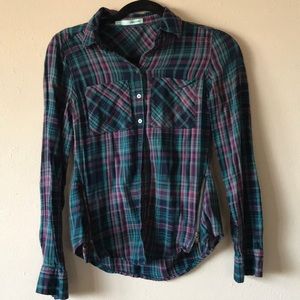 Plaid Button Down